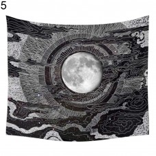 Girl12Queen Wall Art Hanging Tapestry Lip Moon Planet Bedspread Blanket Mat Home Decoration   
